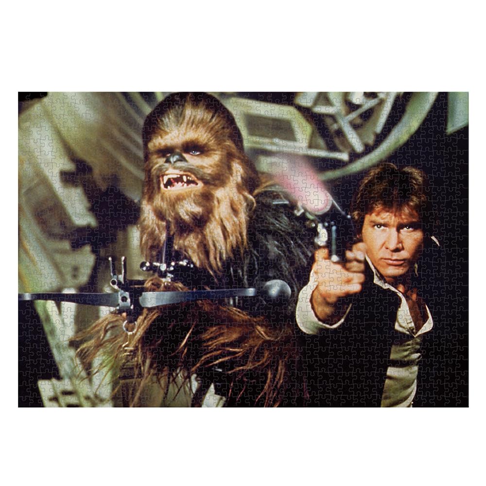 Tenyo 1000-Piece Star Wars Han Solo Chewbacca Jigsaw Puzzle Made in Japan