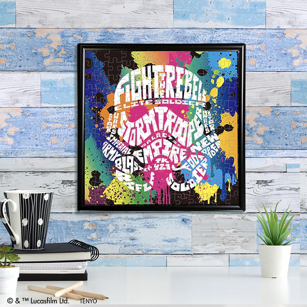 Tenyo 144-Piece Star Wars Stormtrooper Jigsaw Puzzle with Self-Adhesive Panel