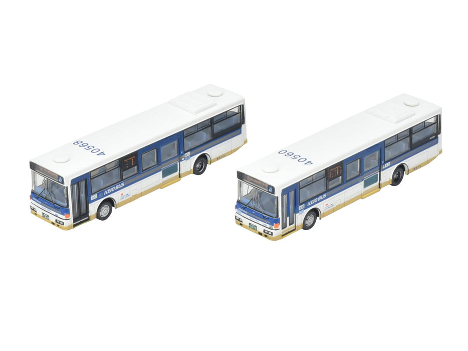 Tomytec Keio Bus Farewell 96Mc Medium Long Vehicle Set of 2 Diorama Supplies- Japan Figure Store - #1 Bring To You The Best Japanese Goods
