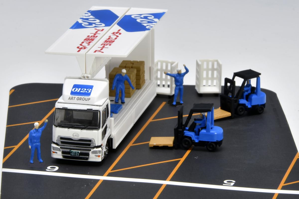 Tomytec Truck Collection Logistics Wing Van Set C Diorama Supplies- Japan Figure Store - #1 Bring To You The Best Japanese Goods