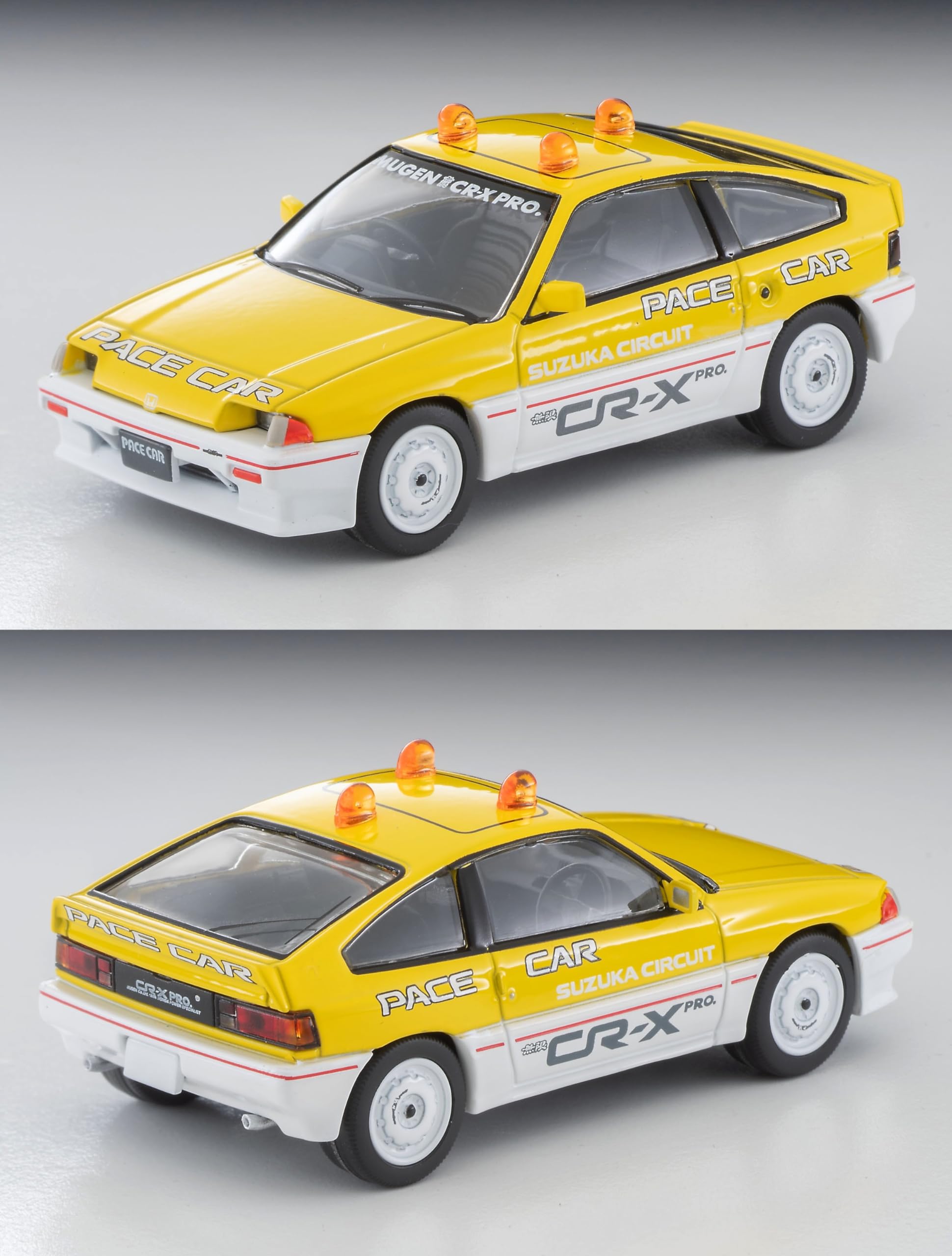 Tomytec Tomica Limited Vintage Neo 1/64 Honda Ballade CR-X Mugen Pace Car- Japan Figure Store - #1 Bring To You The Best Japanese Goods