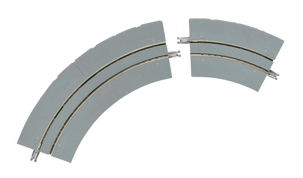 Tomytec Tomix N Gauge Tram Mini Curved Rail Set 30°60° 2 Each- Japan Figure Store - #1 Bring To You The Best Japanese Goods