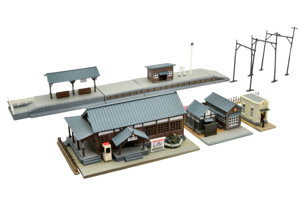 Tomytec Building Collection Station Front Set 1R Diorama Supplies 335023- Japan Figure Store - #1 Bring To You The Best Japanese Goods