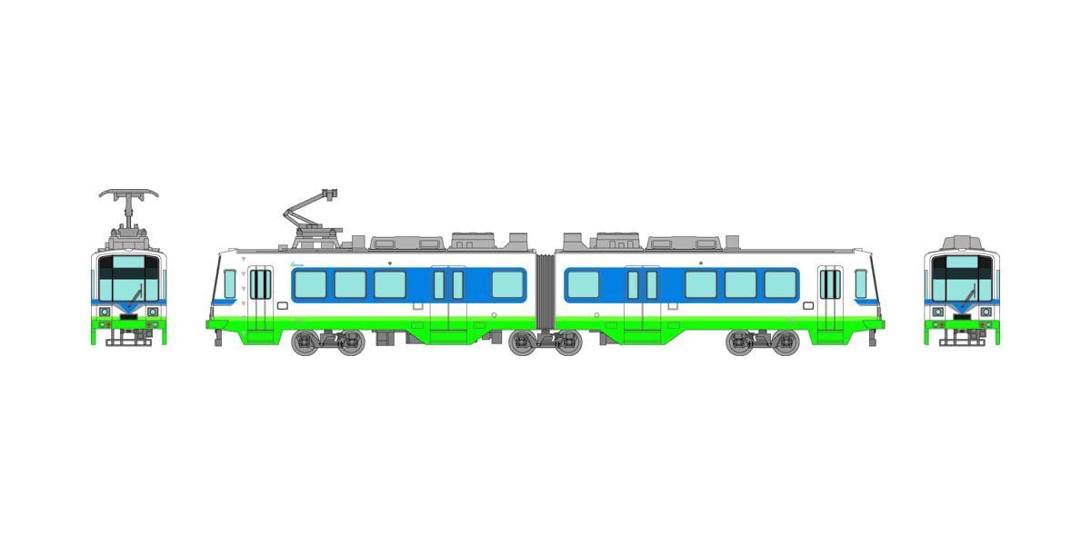 Tomytec Railway Collection Tetsuro Fukui Series 770 Diorama Cars 774 775