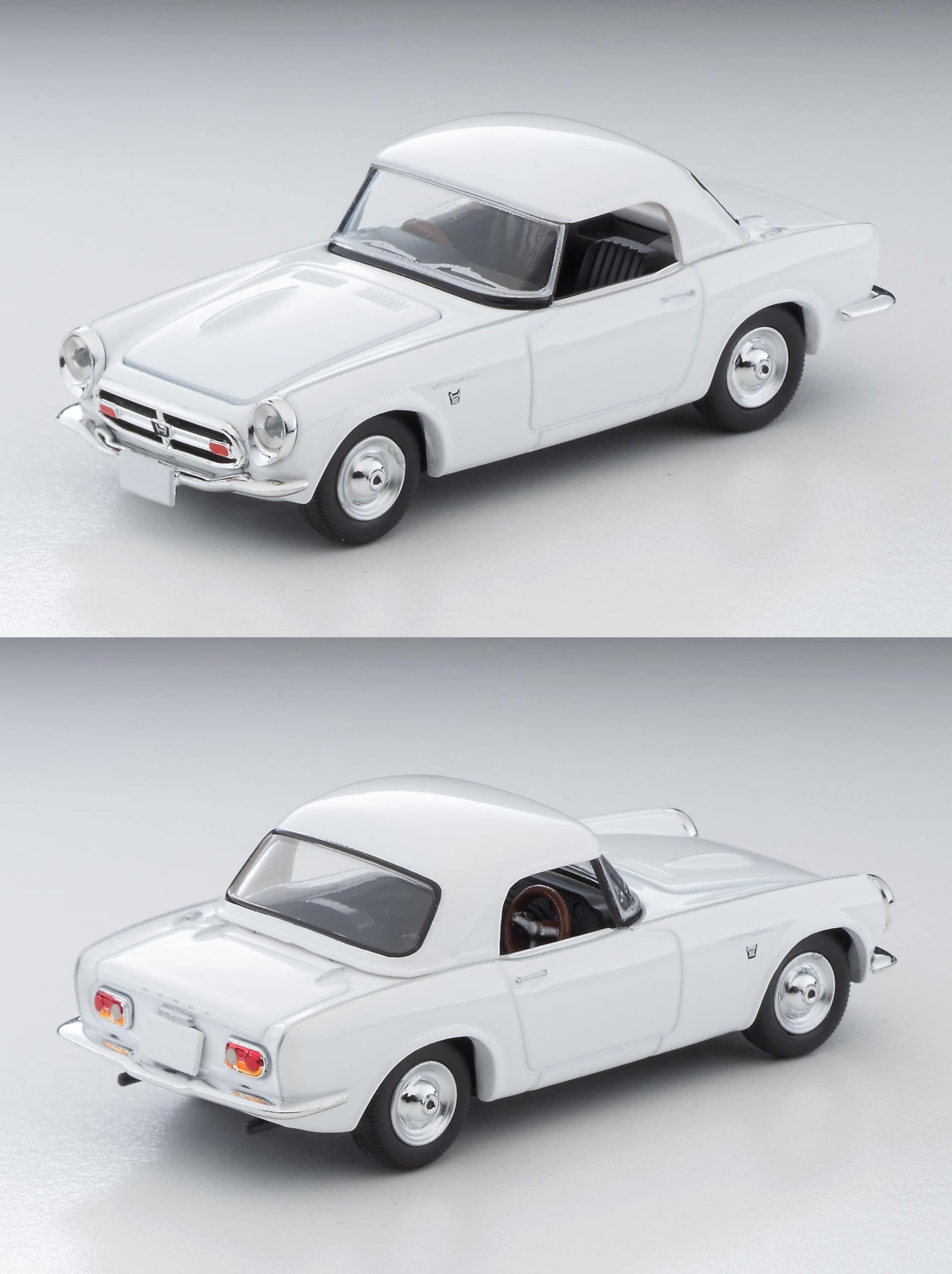 Tomytec Tomica Limited Vintage LV-200C Honda S800 Closed Top White Model Car