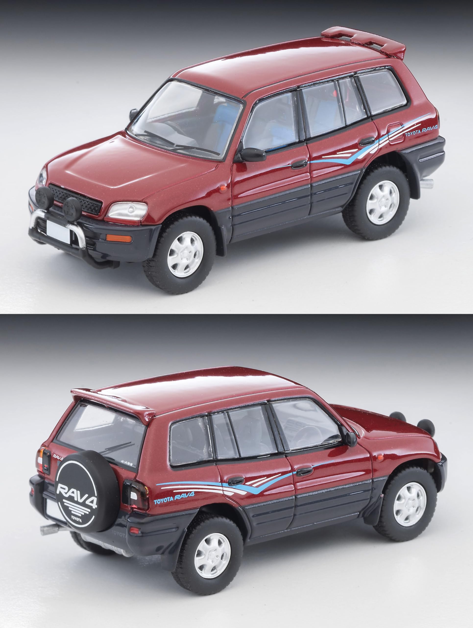 Tomytec Tomica Limited Vintage Neo 1/64 Toyota RAV4L V 1995 Wine Gray Model