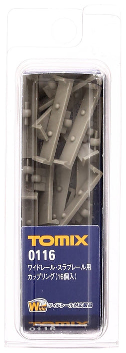 Tomytec Tomix N Gauge Wide Slab Rail Coupling - 16 Pieces Railway Model- Japan Figure Store - #1 Bring To You The Best Japanese Goods