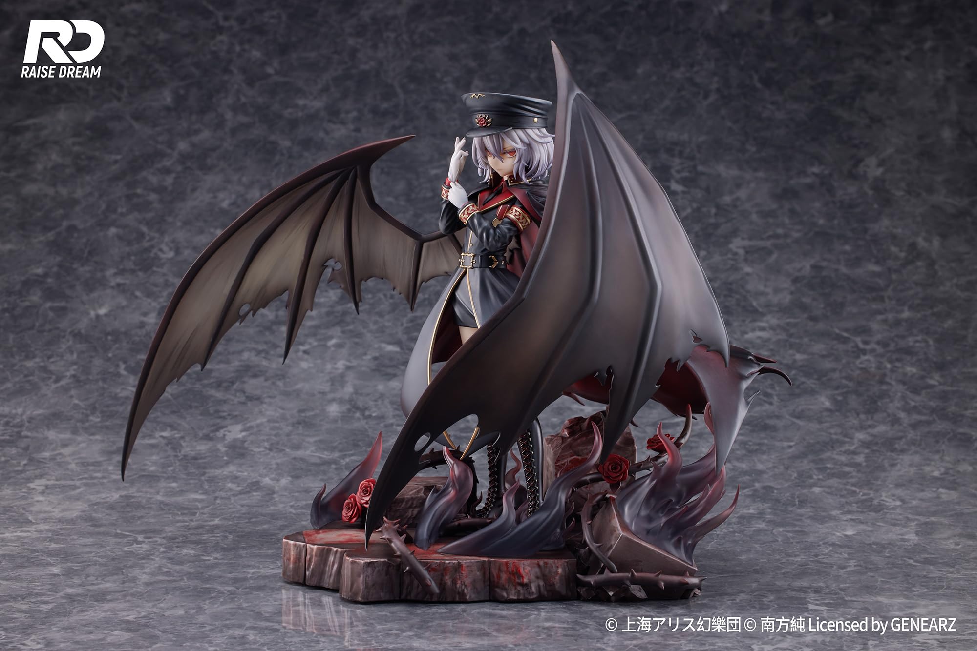 Raise Dream Touhou Project Remilia Scarlet Military Uniform 1/6 Scale Figure- Japan Figure Store - #1 Bring To You The Best Japanese Goods