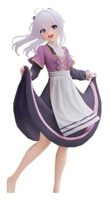 Figurine Elaina la Sorcière Errante de Taito, version "Fille qui écrase les raisins", prix de renouvellement.