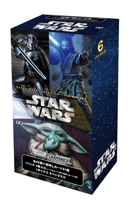 Coffret de boosters premium Star Wars Vol. 2 Bushiroad Weiss Schwarz
