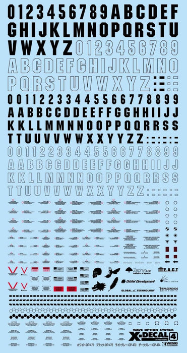 Wave X Decal Black - Premium Quality for Stylish Customization- Japan Figure Store - #1 Bring To You The Best Japanese Goods