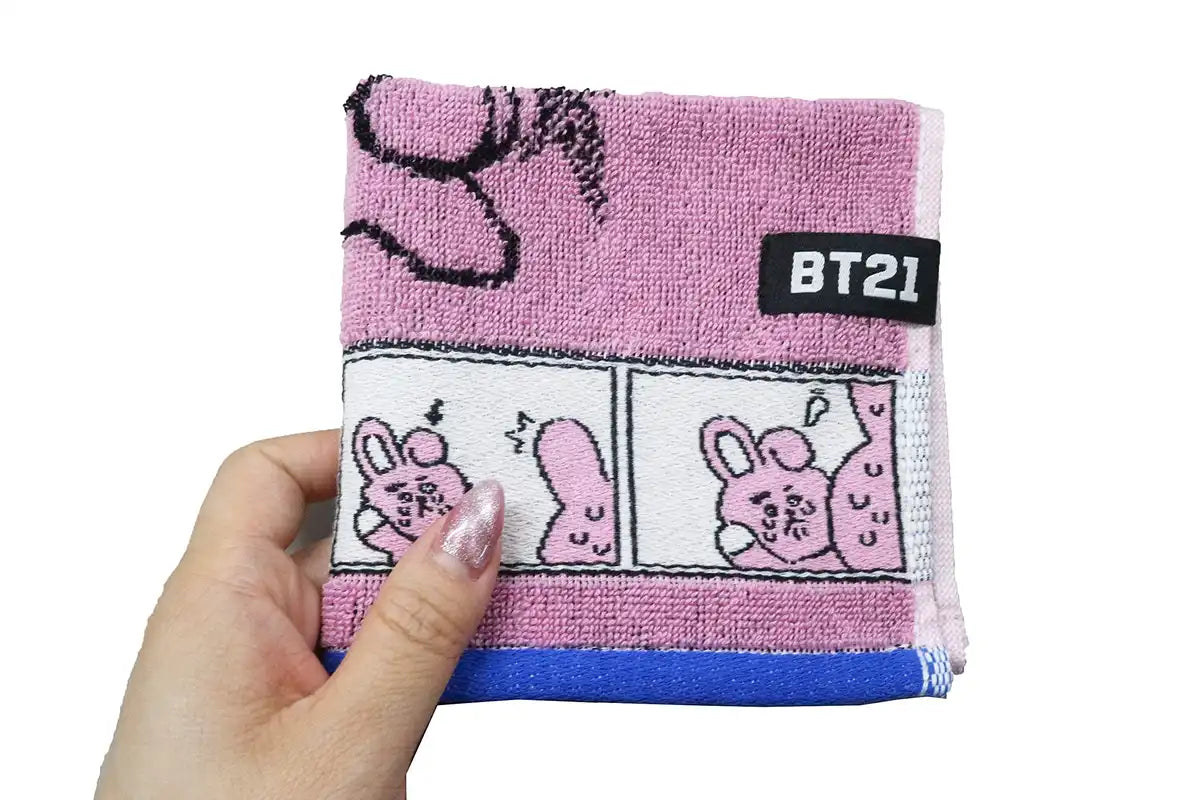 MARUSHIN Bt21 Hand Towel 'Comic Cooky'- Japan Figure Store - #1 Bring To You The Best Japanese Goods