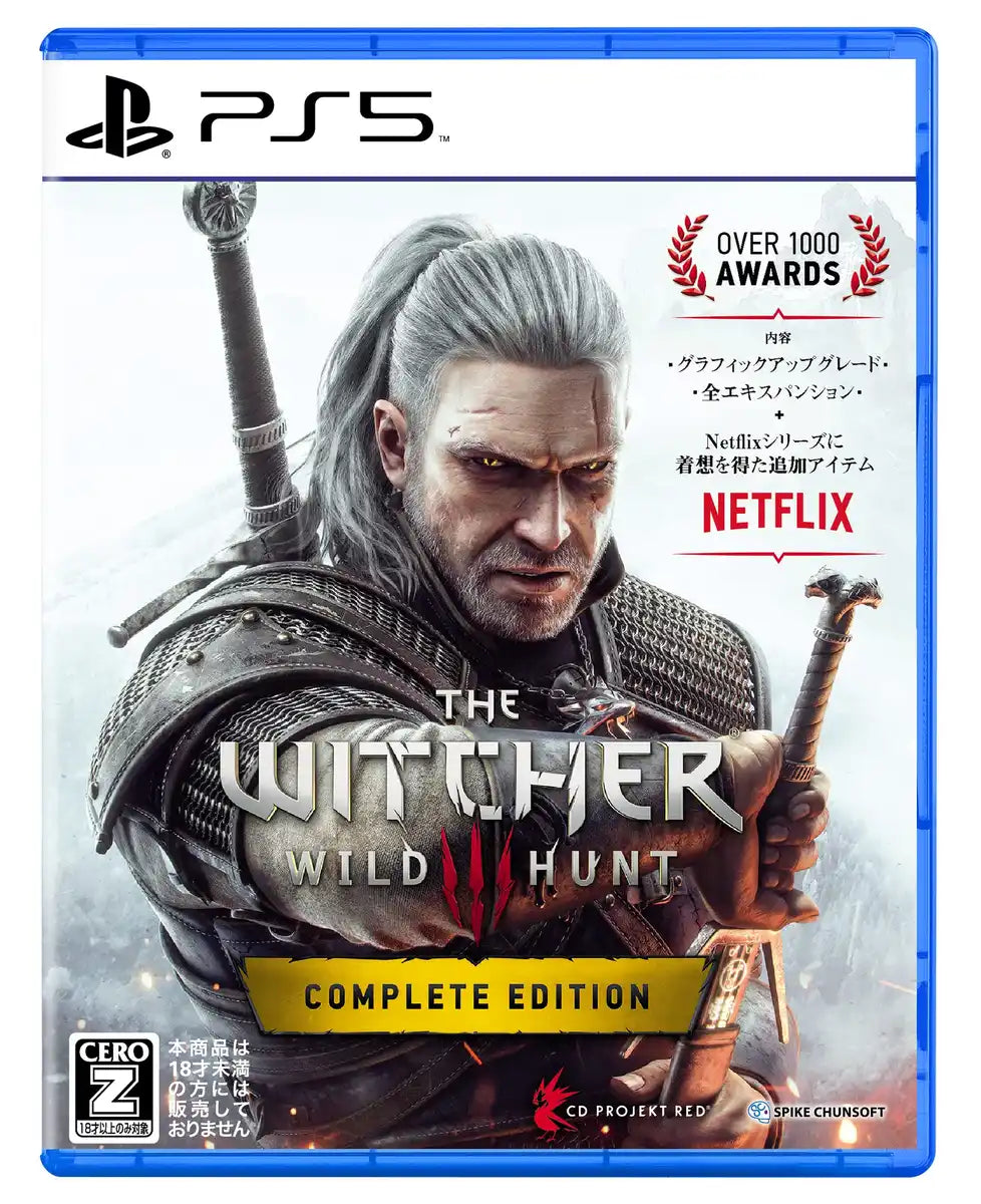 SPIKE CHUNSOFT The Witcher 3: Wild Hunt Complete Edition For Sony Playstation Ps5- Japan Figure Store - #1 Bring To You The Best Japanese Goods