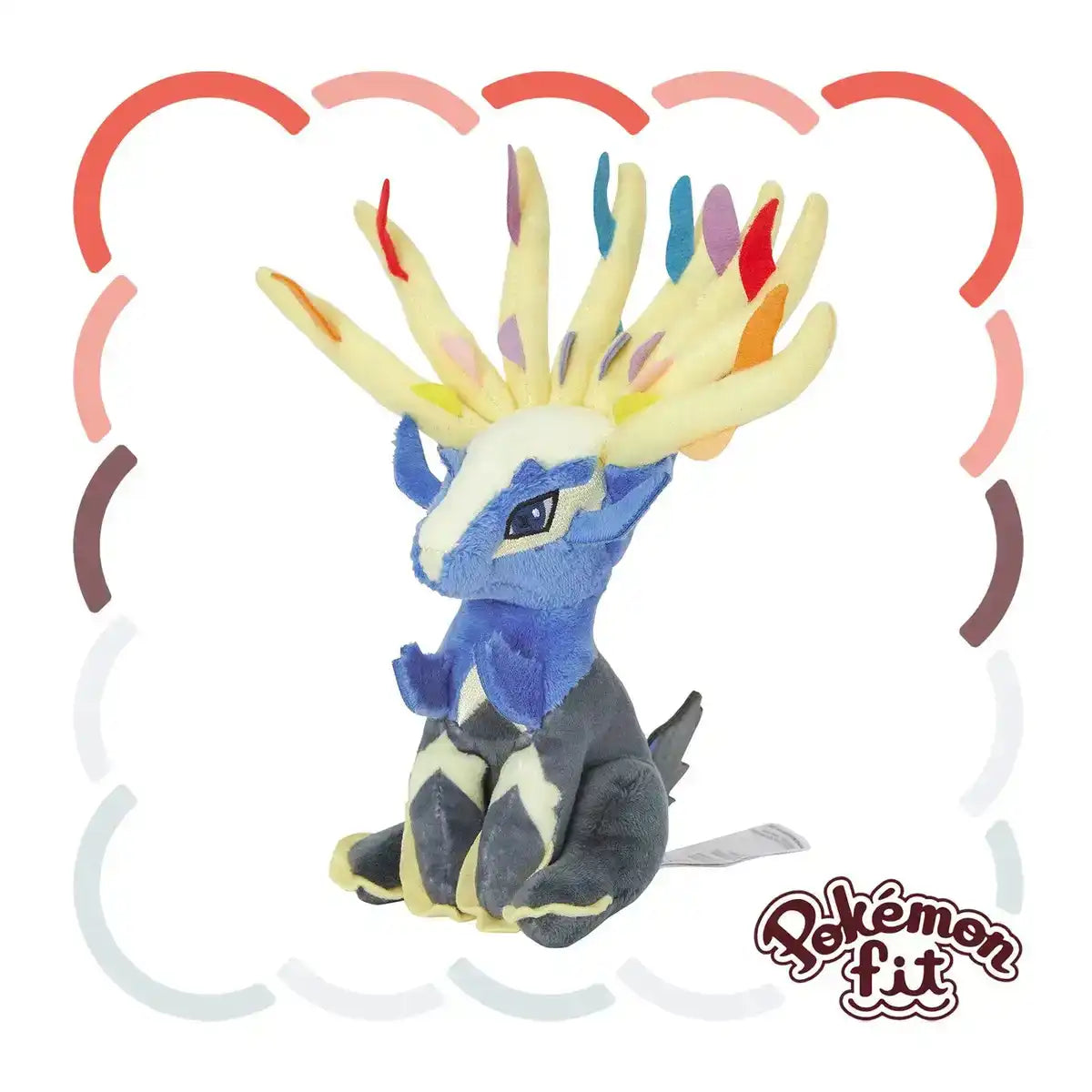 Pokemon Center Pokémon Fit Xerneas 7-inch Plush Toy- Japan Figure Store - #1 Bring To You The Best Japanese Goods