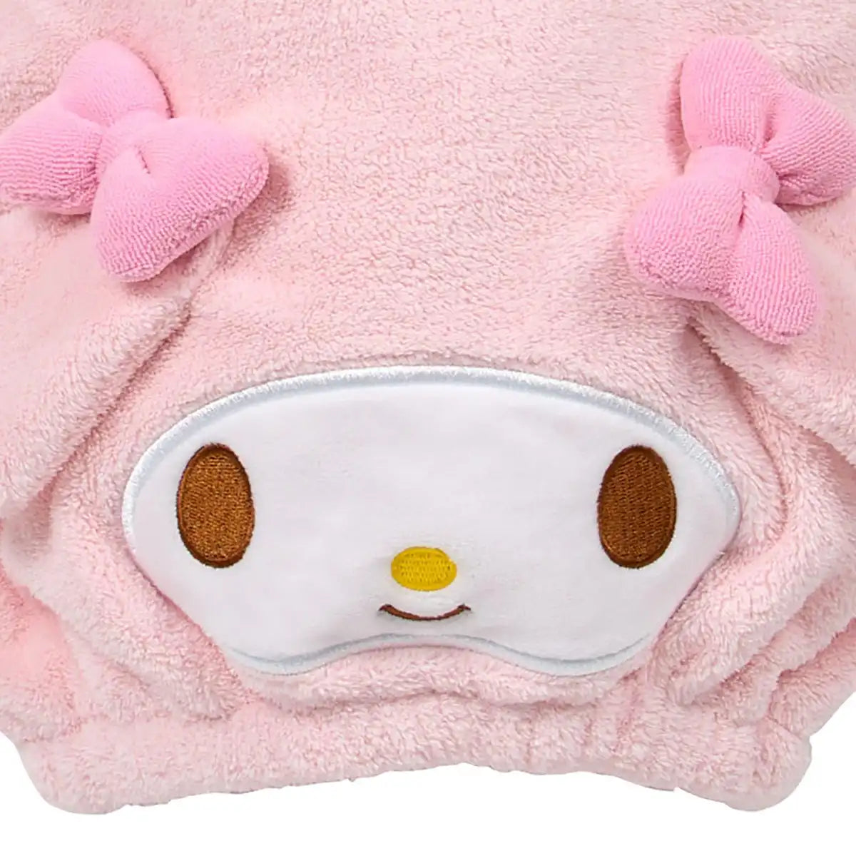 Sanrio My Melody Face-Shaped Cap Towel for Adults Polyester Blend