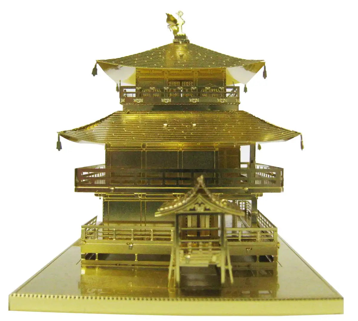 Tenyo Metallic Nano Puzzle Gold Series Kinkakuji Japan- Japan Figure Store - #1 Bring To You The Best Japanese Goods