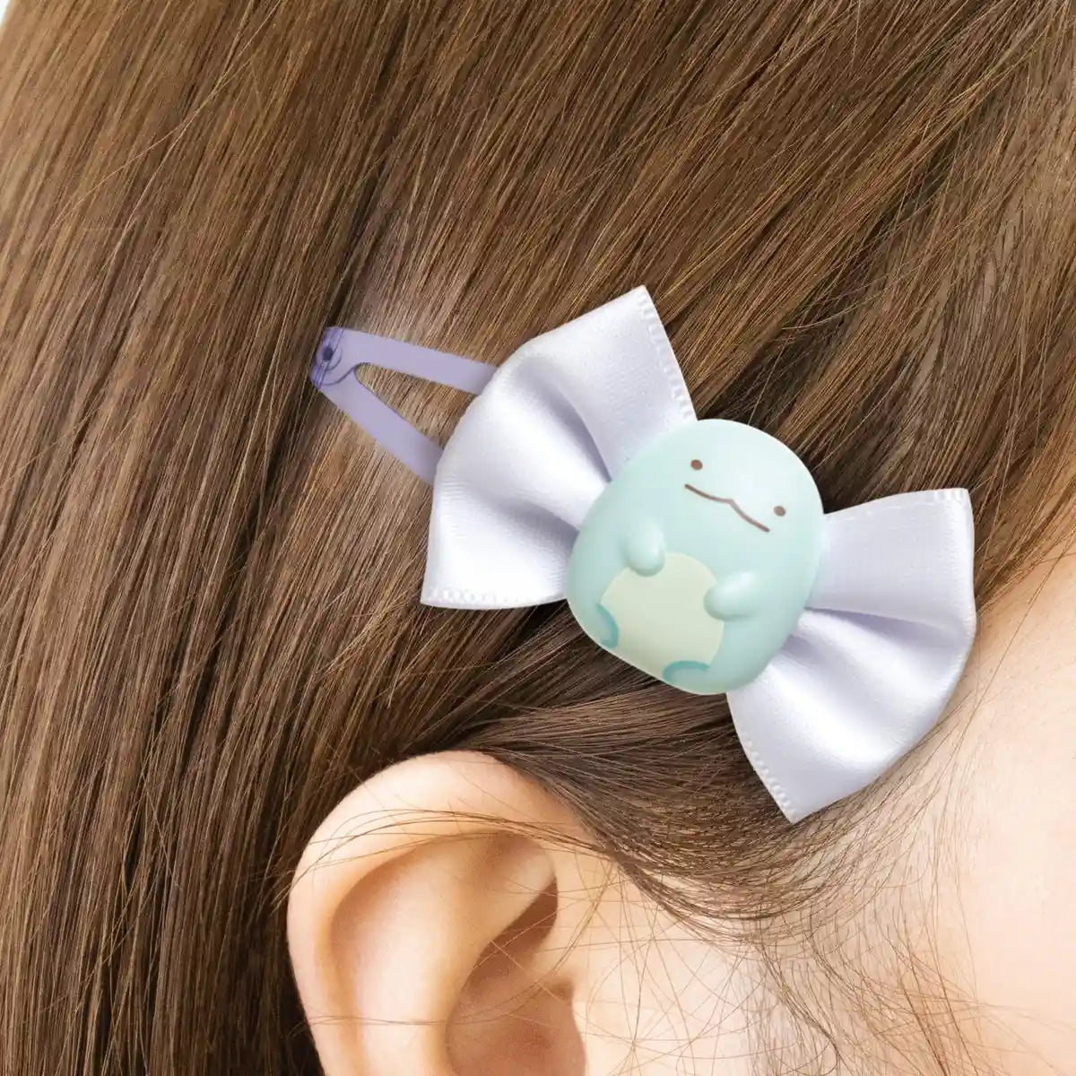 San-X Fe40106 Sumikko Gurashi Hairpin Lizard - Cute and Durable Hair Accessory- Japan Figure Store - #1 Bring To You The Best Japanese Goods
