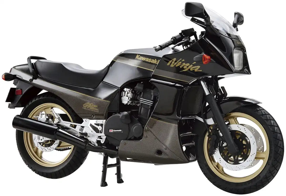 AOSHIMA The Bike 1/12 Kawasaki Gpz900R Ninja 2002 Plastic Model Kit- Japan Figure Store - #1 Bring To You The Best Japanese Goods