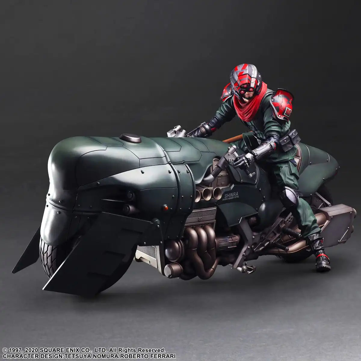 Square Enix Final Fantasy VII Remake Kai Advanced Motorcycle Guard & Bike Set Japan Toy Figure- Japan Figure Store - #1 Bring To You The Best Japanese Goods