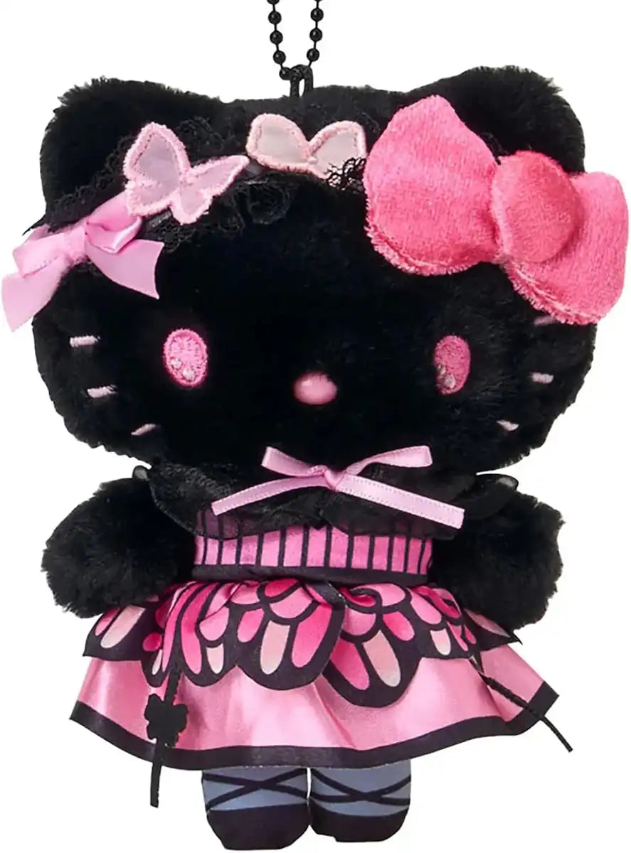 Hello Kitty Butterfly Mascot Holder Black for Ages 6 and Up by Sanrio