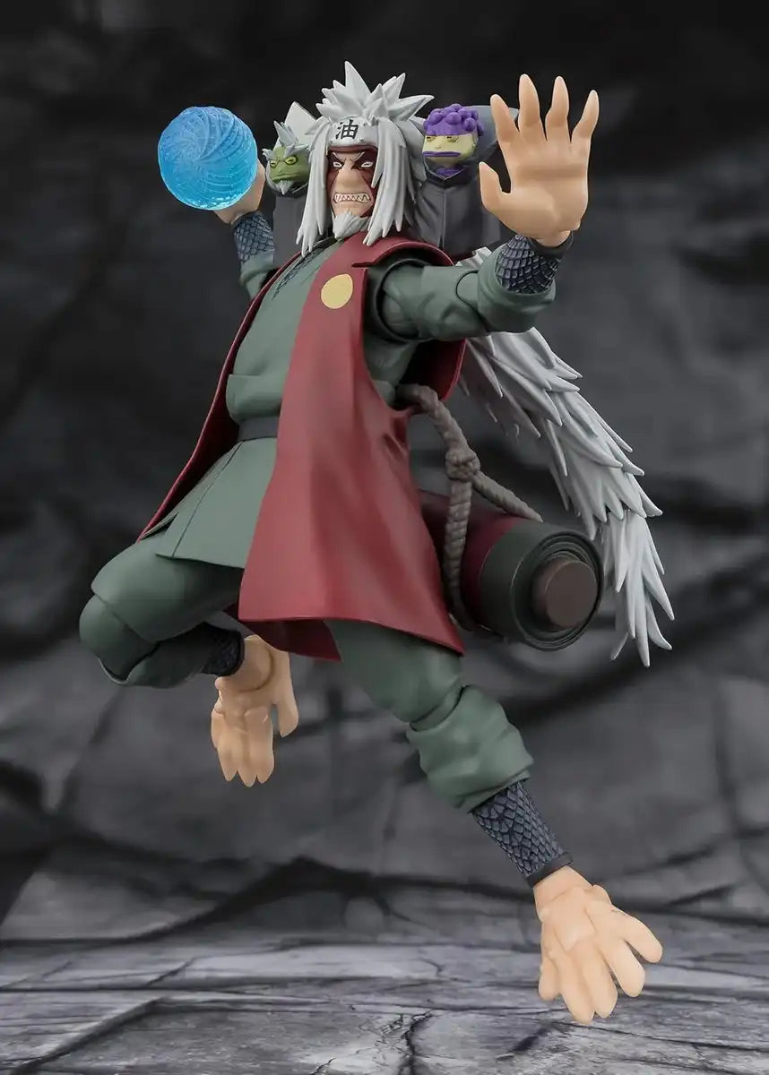 Tamashii Nations Naruto S.H. Figuarts Jiraiya Sage Mode Set