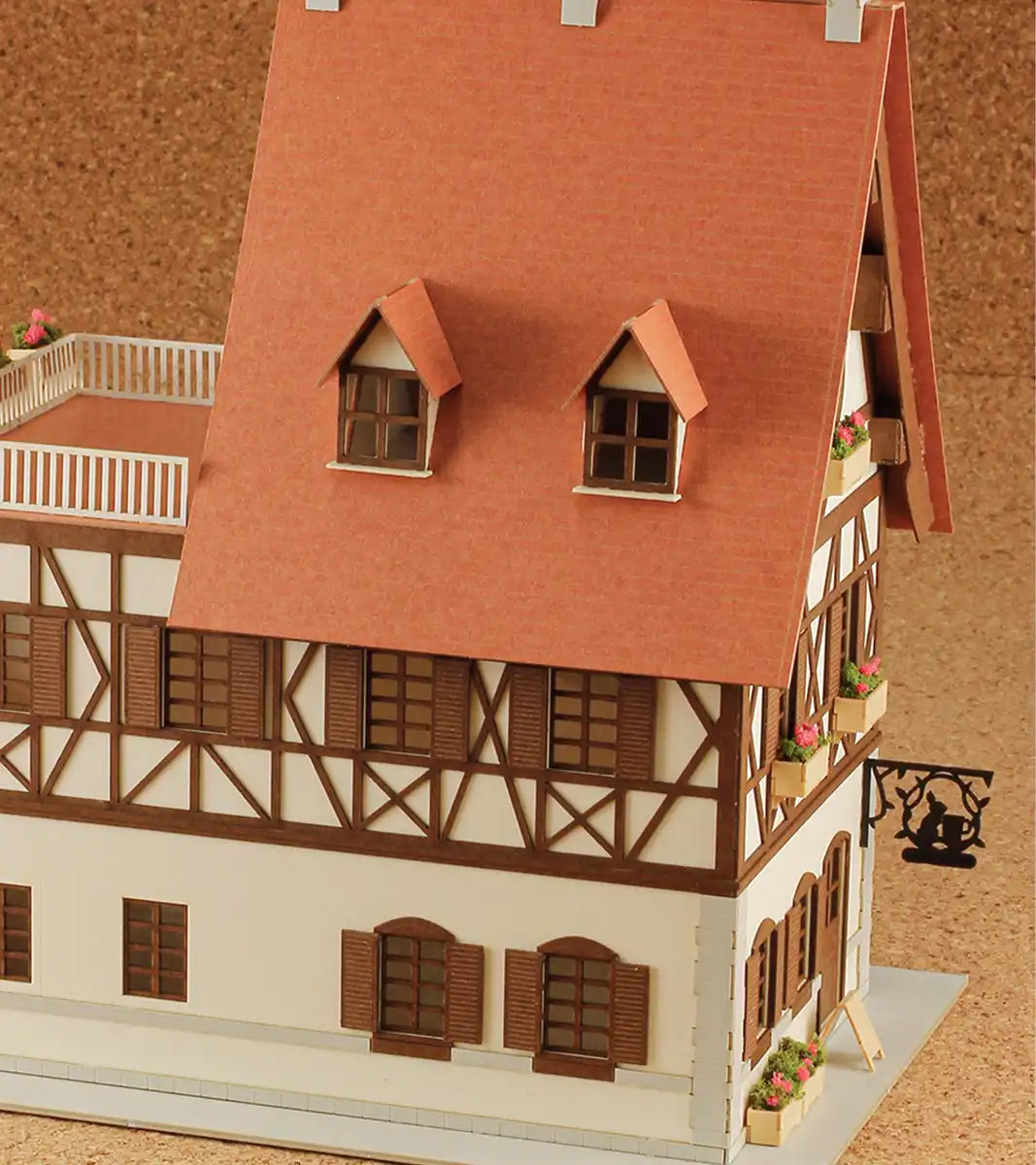1/80 Scale Japanese Paper Craft Rabbit House (Big!) By Plum- Japan Figure Store - #1 Bring To You The Best Japanese Goods
