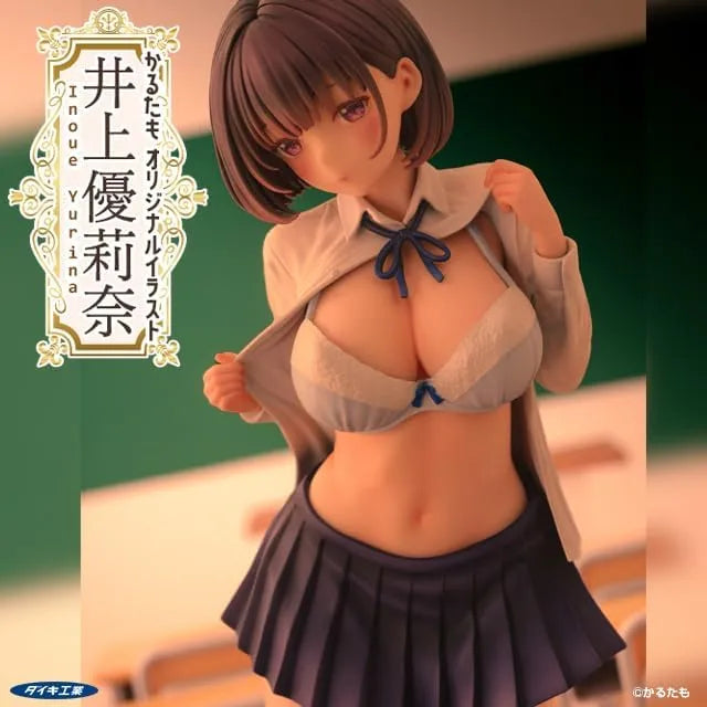 Daiki Kougyou Karutamo Original Yurina Inoue 16 Scale PVC Pre-painted Figure Vendor