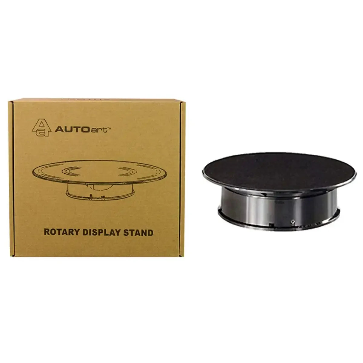 Autoart Rotary Display Stand Small 20Cm Black - Finished Product- Japan Figure Store - #1 Bring To You The Best Japanese Goods