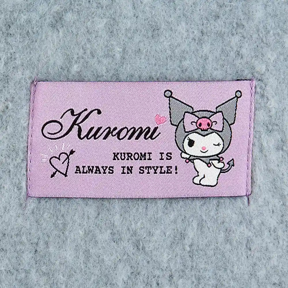 SANRIO Voluminous Scarf Kuromi- Japan Figure Store - #1 Bring To You The Best Japanese Goods