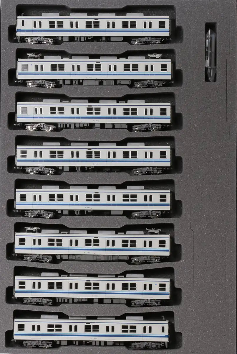Kato N Gauge 10-1650 Tobu Railway 8000 Series Late Tojo Line 8-Car Train Model- Japan Figure Store - #1 Bring To You The Best Japanese Goods