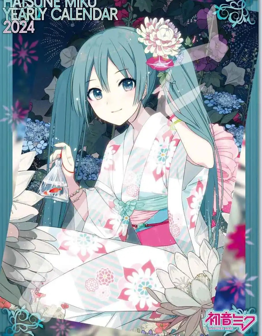 Ensky Hatsune Miku 2024 Wall Calendar CL-059- Japan Figure Store - #1 Bring To You The Best Japanese Goods