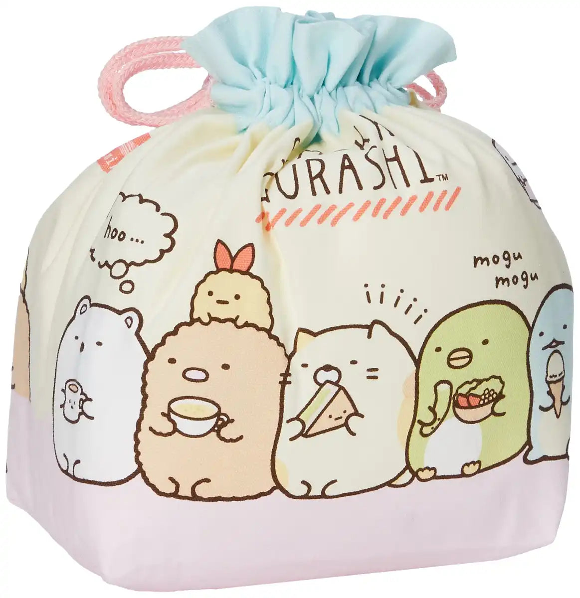 SAN-X Sumikko Gurashi Drawstring Bag For Lunch Box- Japan Figure Store - #1 Bring To You The Best Japanese Goods