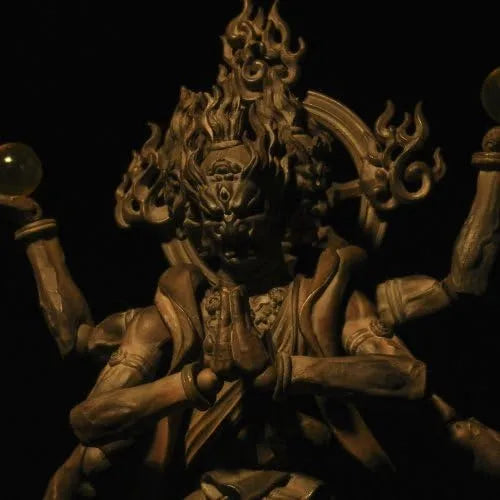 Kaiyodo Takeya Revoltech Ashura Action Figure Wooden Version