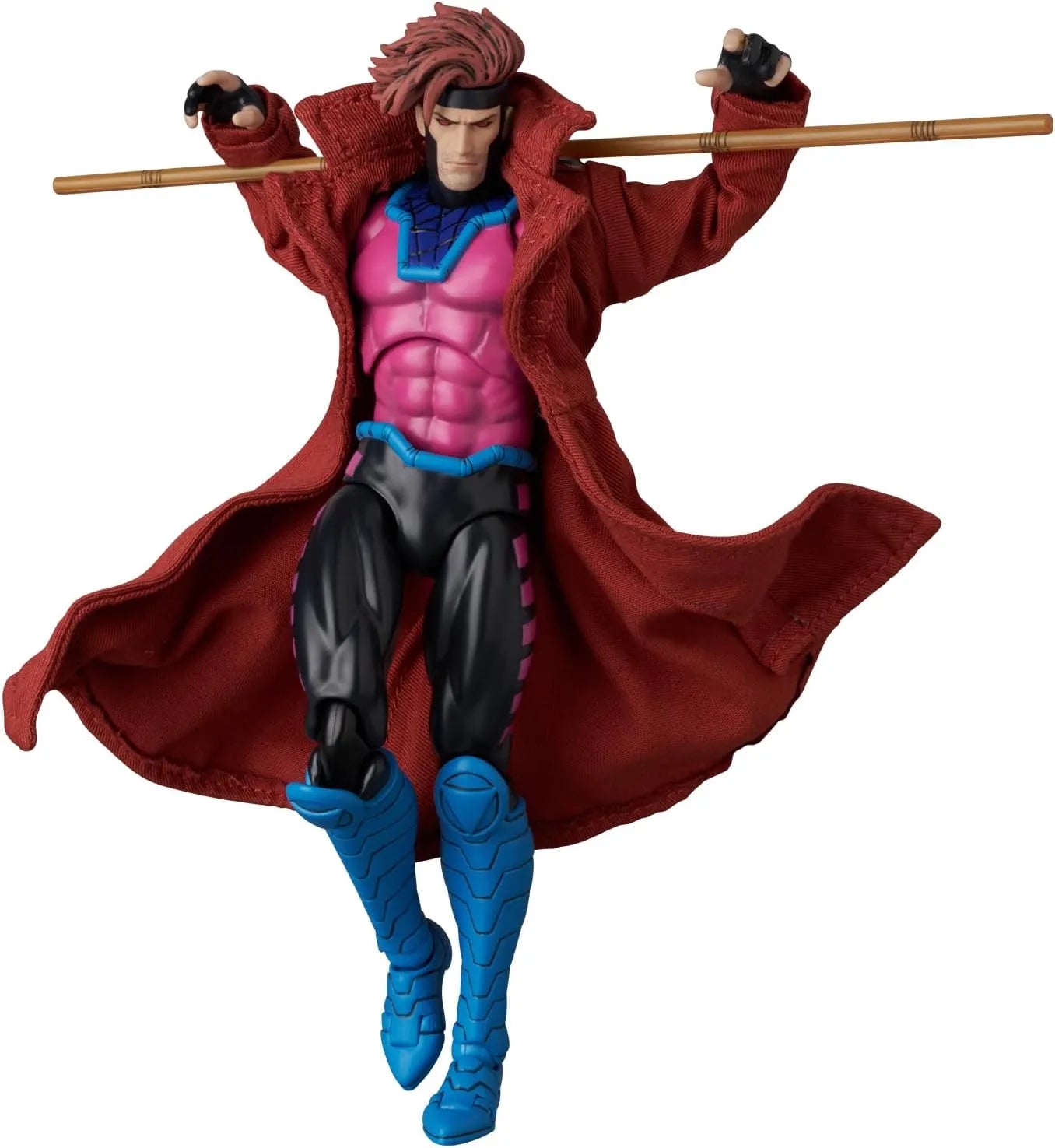 MEDICOM TOY MAFEX No 287 Gambit Comic Variant Version Action Figure 6.3 Inches