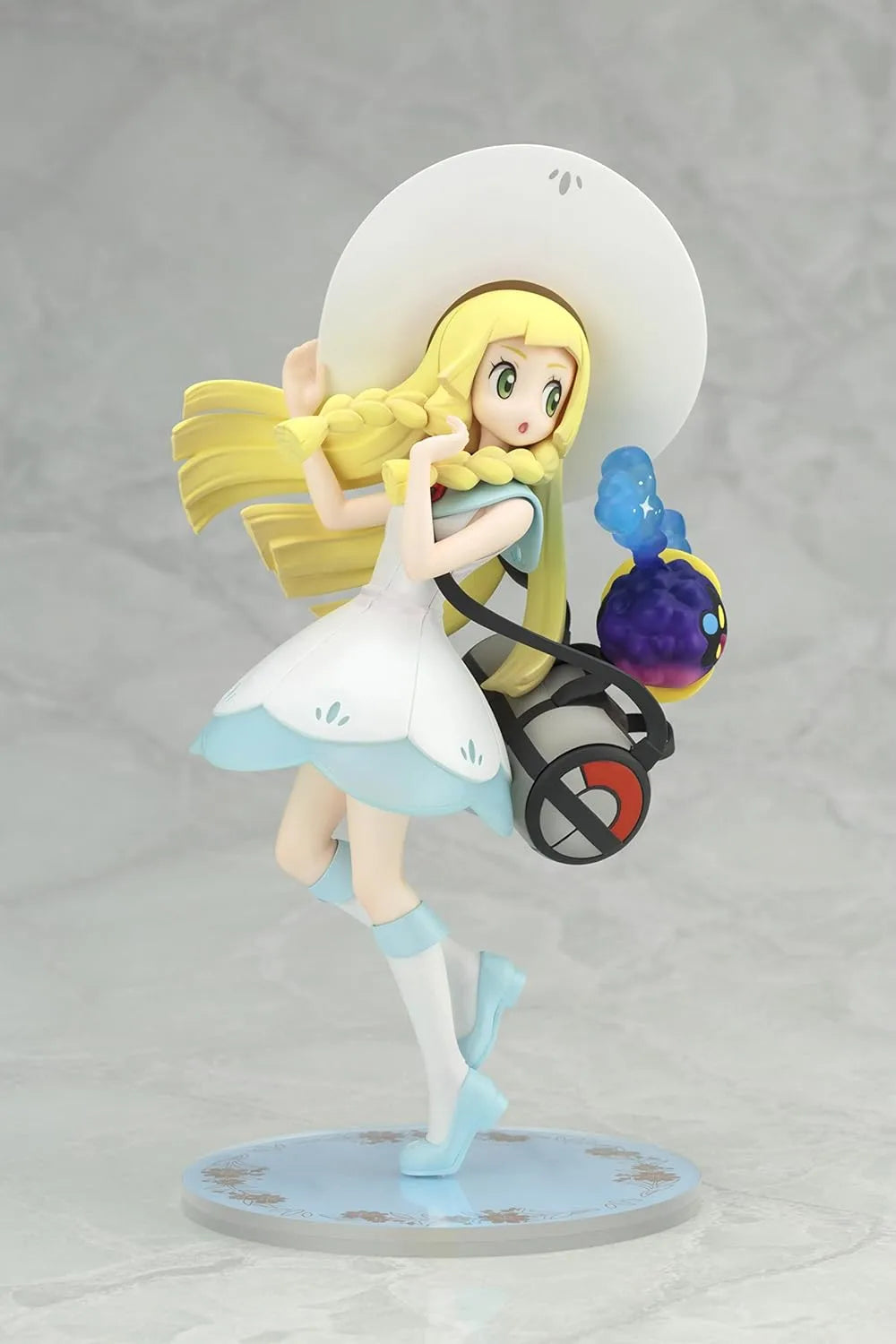 Pokemon Lillie and Cosmog Figure 1/8 Scale PVC ABS Painted