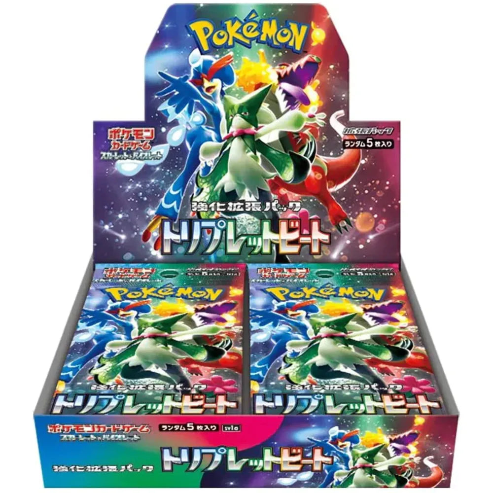 Pokemon Card Game Scarlet & Violet Enhanced Expansion Pack Triplet Beat- Japan Figure Store - #1 Bring To You The Best Japanese Goods