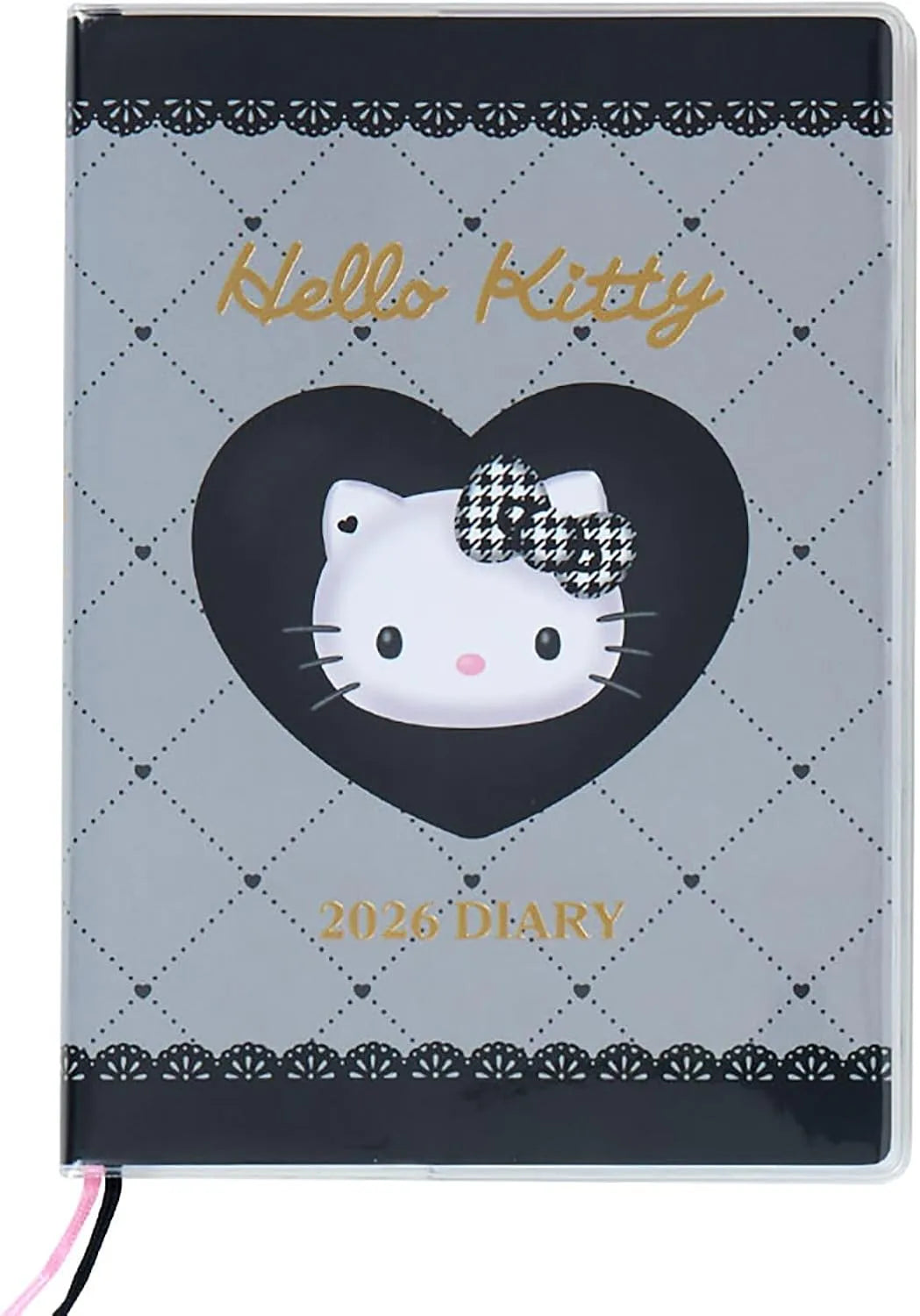 Sanrio B6 Diary Block Type 2026 My Melody Planner Notebook - 2-Black
- 4550624623391