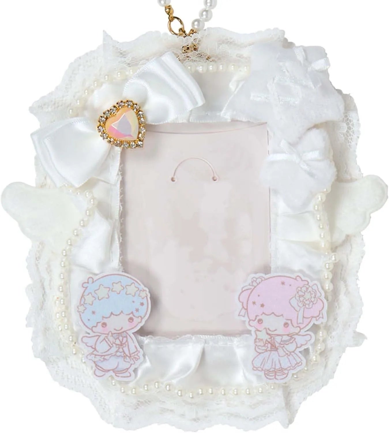 Sanrio Little Twin Stars Trading Card Holder Pure White Angel Enjoyy Idol by Sanrio