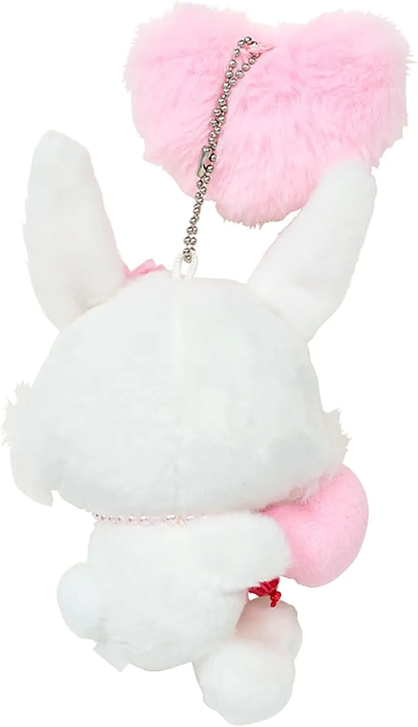 Sanrio Mascot Holder Heisei Urare Character Fluffy Heart Jewel Pet