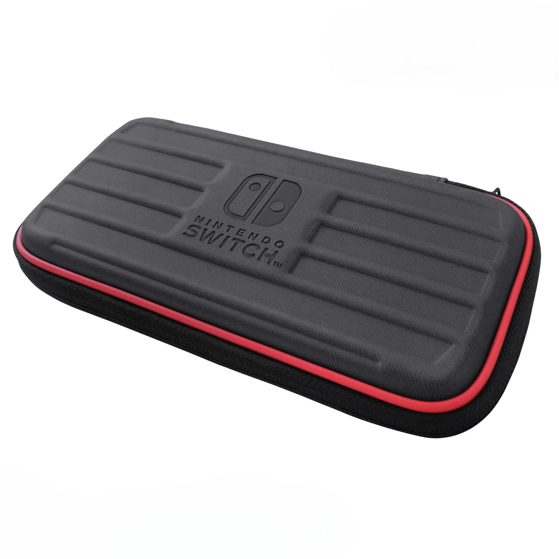HORI Hard Pouch For Nintendo Switch Lite Black X Red- Japan Figure Store - #1 Bring To You The Best Japanese Goods