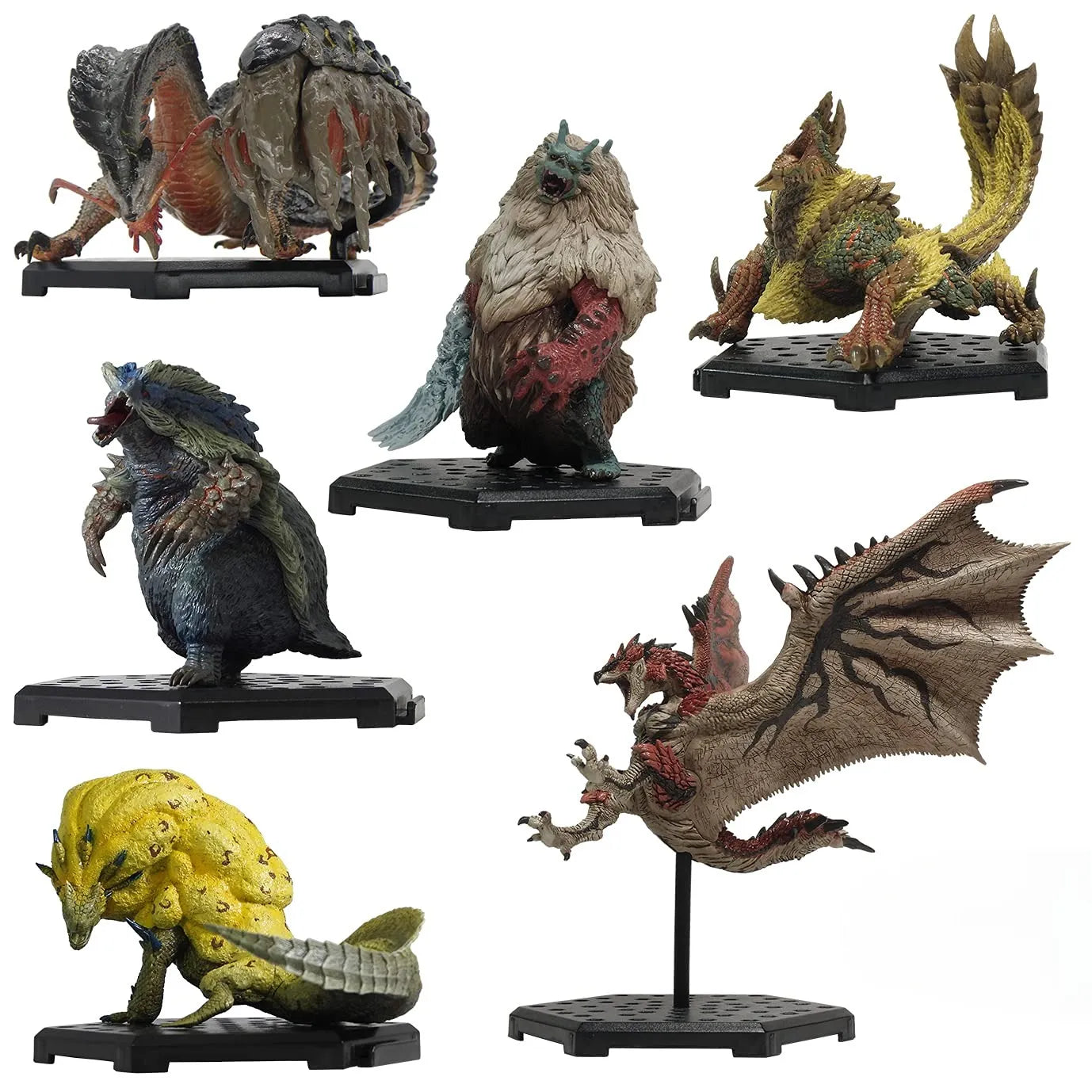 CAPCOM Figure Builder Monster Hunter Standard Model Plus Vol.20 6 Pcs + Bonus- Japan Figure Store - #1 Bring To You The Best Japanese Goods
