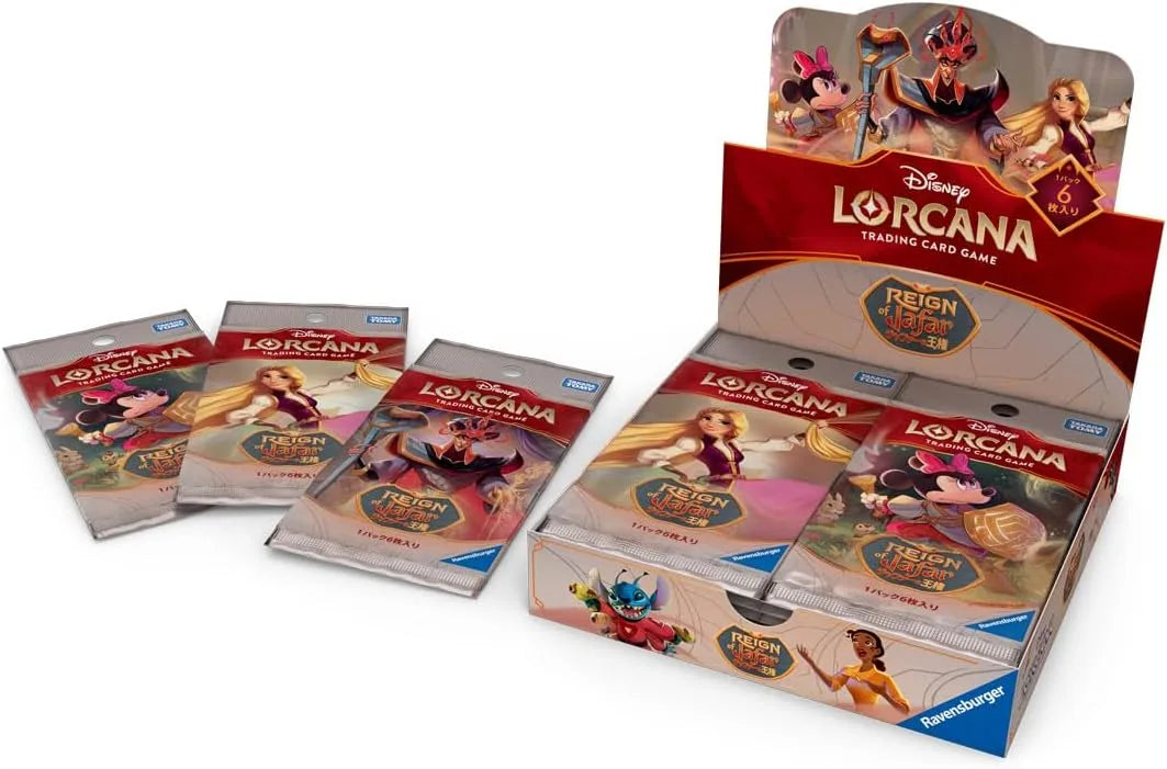 Takara Tomy Disney Lorcana TCG Jafar Booster Pack Japanese Version