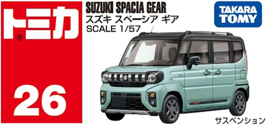 Takara Tomy Tomica No 26 Suzuki Spacia Gear Mini Toy Car Ages 3+