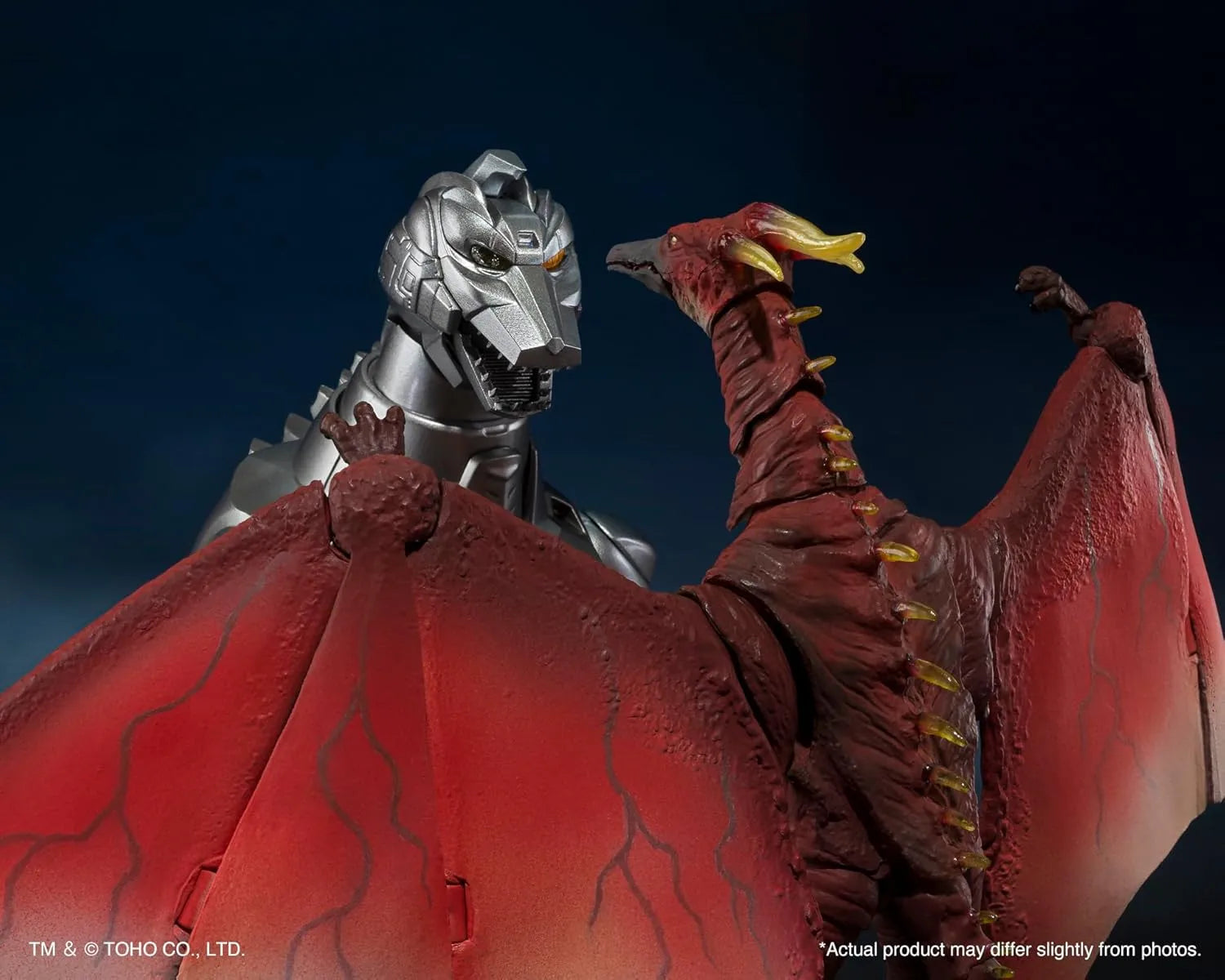 Tamashii Nations Godzilla vs Mecha Godzilla Final Battle Ver Figure