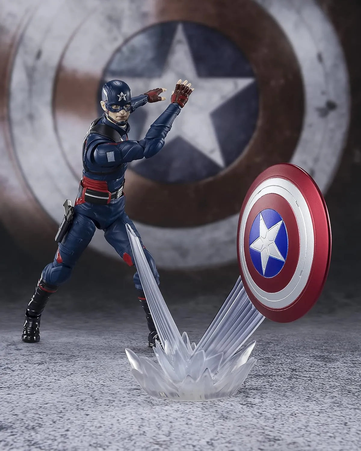 Tamashii Nations Marvel Falcon Winter Soldier Captain America Figure