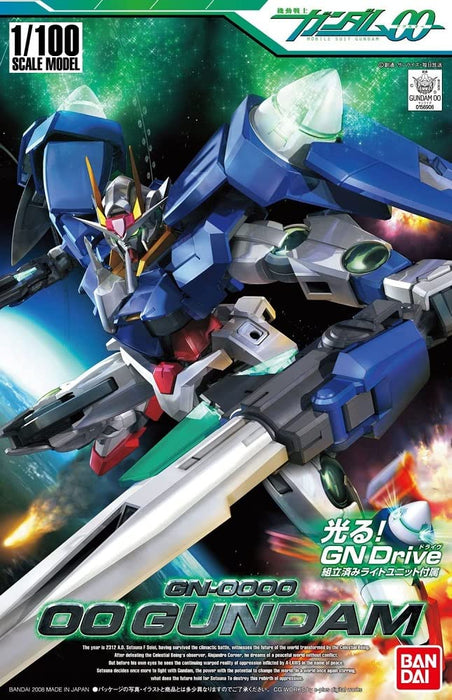1/100 Bandai Spirits Double Oh Gundam- Japan Figure Store - #1 Bring To You The Best Japanese Goods