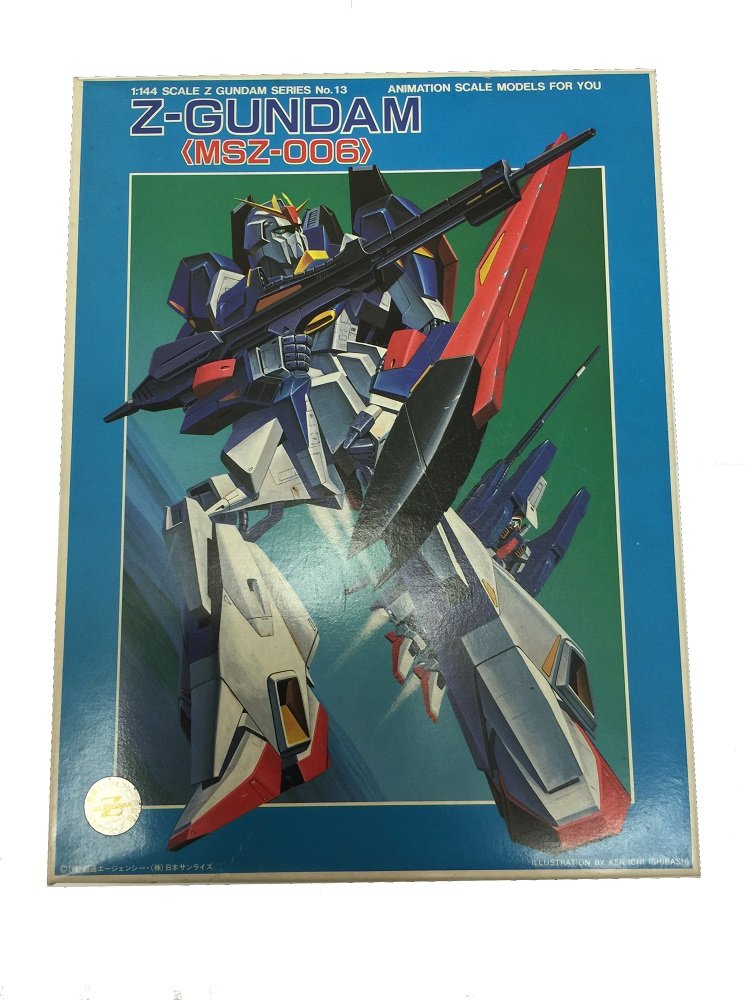 BANDAI 044897 Msz-006 Z-Gundam 1/144 Scale Kit- Japan Figure Store - #1 Bring To You The Best Japanese Goods