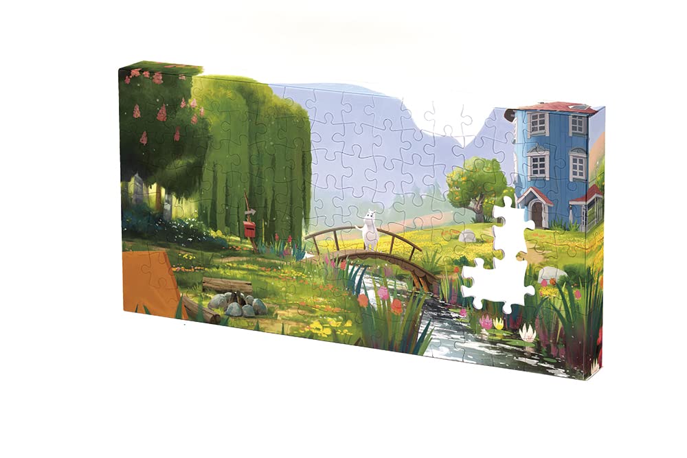 YANOMAN 2304-20 Jigsaw Puzzle Moomin Nicer Place Than Anywhere Else 120 Pieces- Japan Figure Store - #1 Bring To You The Best Japanese Goods