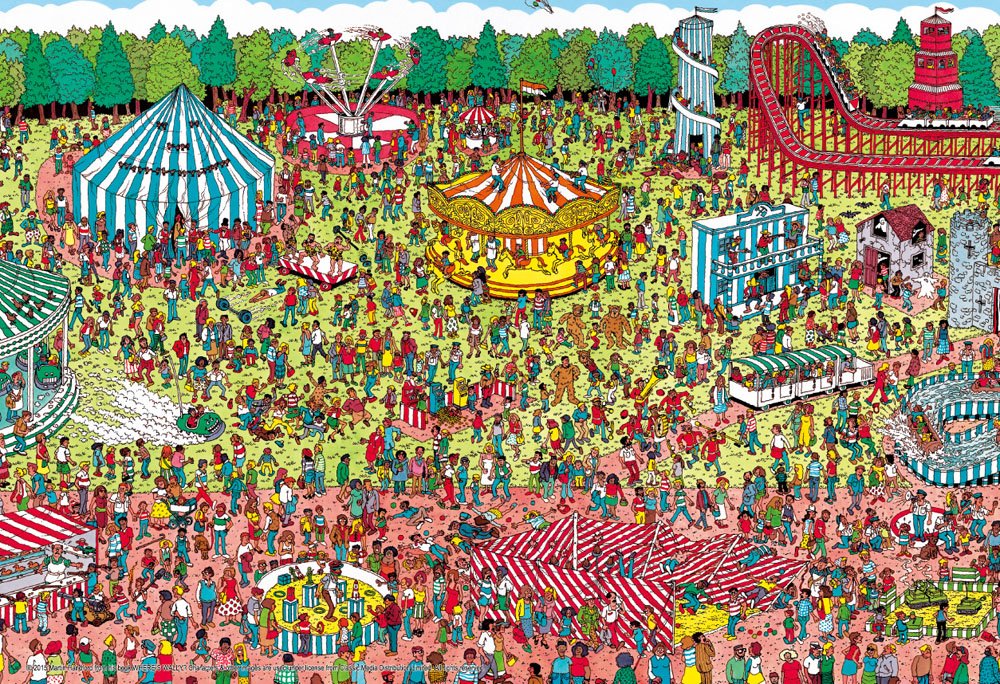 Beverly Jigsaw Puzzle L74-123 Where's Wally? (150 L-Pieces) Large Piece Puzzle- Japan Figure Store - #1 Bring To You The Best Japanese Goods