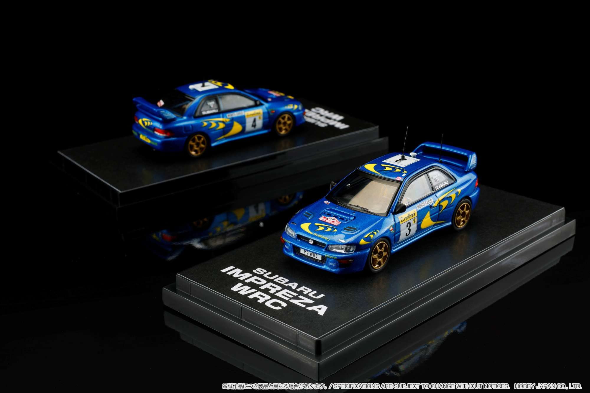 1/64 Hobby Japan Subaru Impreza Wrc 1997#3 Monte Carlo- Japan Figure Store - #1 Bring To You The Best Japanese Goods